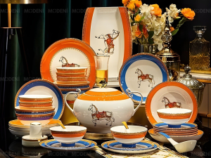 mẫu khay đĩa gốm sứ decor