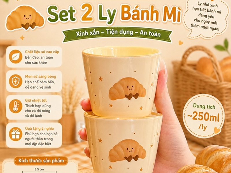 Set bánh mi