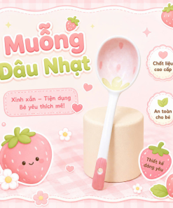 Combo 2 muỗng hoạt hình