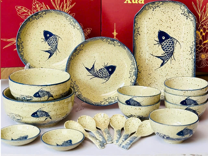 Quà tặng tân gia gốm sứ
