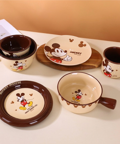Set chén đĩa sứ Disney mickey